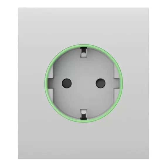 AJAX SYSTEMS Ajax CenterCover (basic) előlap Outlet (type F) intelligens aljzathoz, fehér